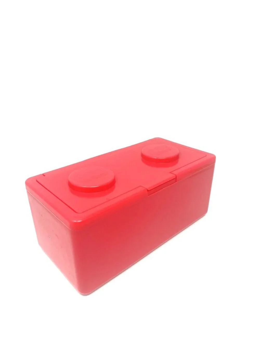 Vintage Chubbs Stackables Red Refillable Baby Wipes Storage Container EUC